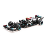 1:18 Mercedes-AMG Petronas F1 Team W12 Eq Performance - #77 Valtteri Bottas Bahrain GP 2021 Minichamps