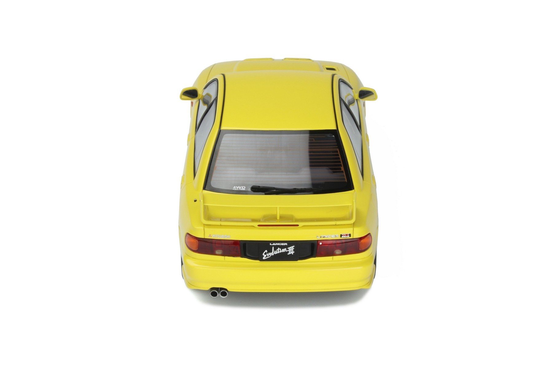 1:18 Mitsubishi Lancer EVO III Dandelion Yellow OttoMobile