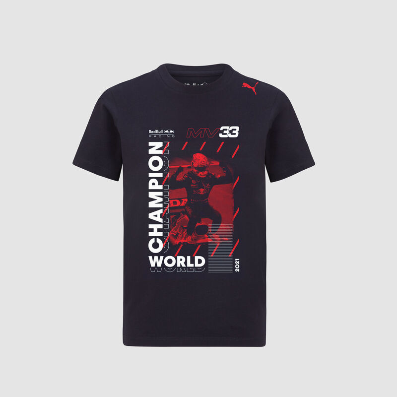 'Adult' Max Verstappen 2021 F1 World Champion T-shirt