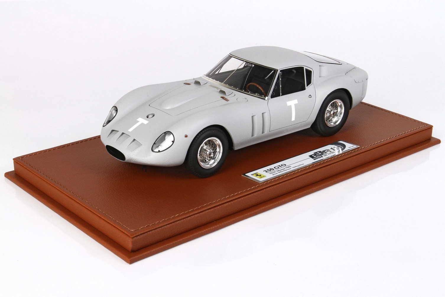 1:18 Ferrari 250 GTO Test Monza 1961 Willy Mairesse & Stirling Moss BBR
