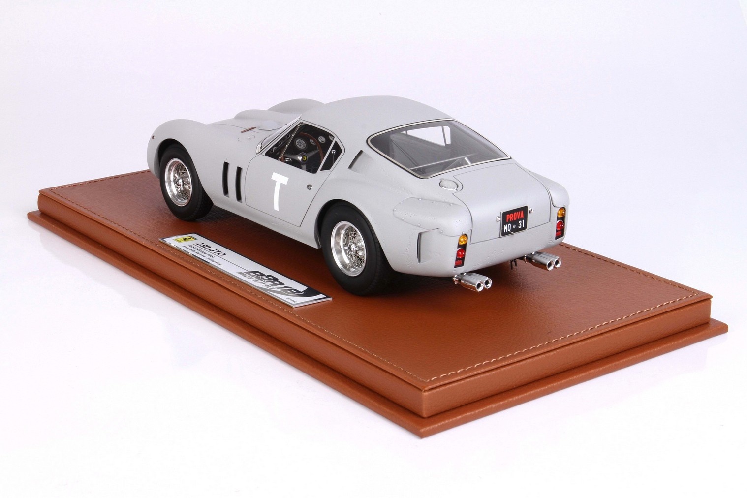 1:18 Ferrari 250 GTO Test Monza 1961 Willy Mairesse & Stirling Moss BBR