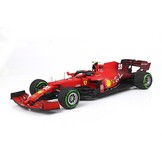 1:18 Ferrari SF21 GP Imola 2021 #55 Carlos Sainz Intermediate Tyres BBR