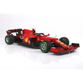 1:18 Ferrari SF21 GP Imola 2021 #55 Carlos Sainz Intermediate Tyres BBR