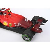 1:18 Ferrari SF21 GP Imola 2021 #55 Carlos Sainz Intermediate Tyres BBR