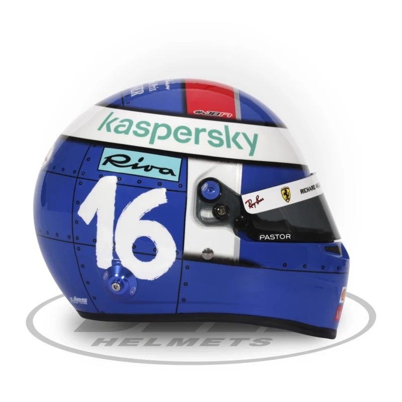 1:2 Helm C. Leclerc 2021 Monaco GP Bell Helmets