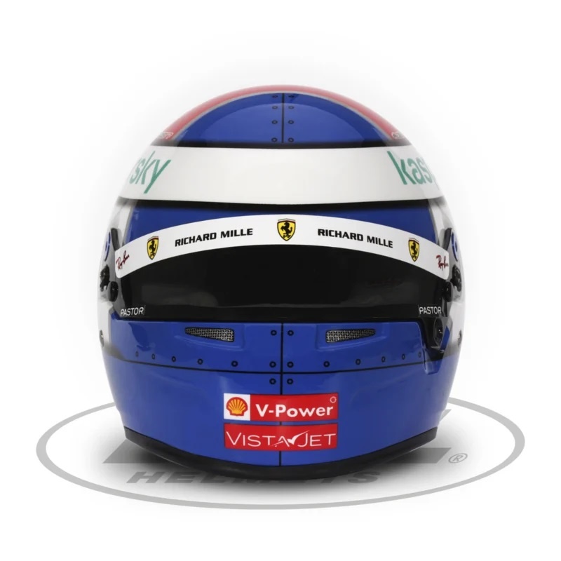 1:2 Helm C. Leclerc 2021 Monaco GP Bell Helmets