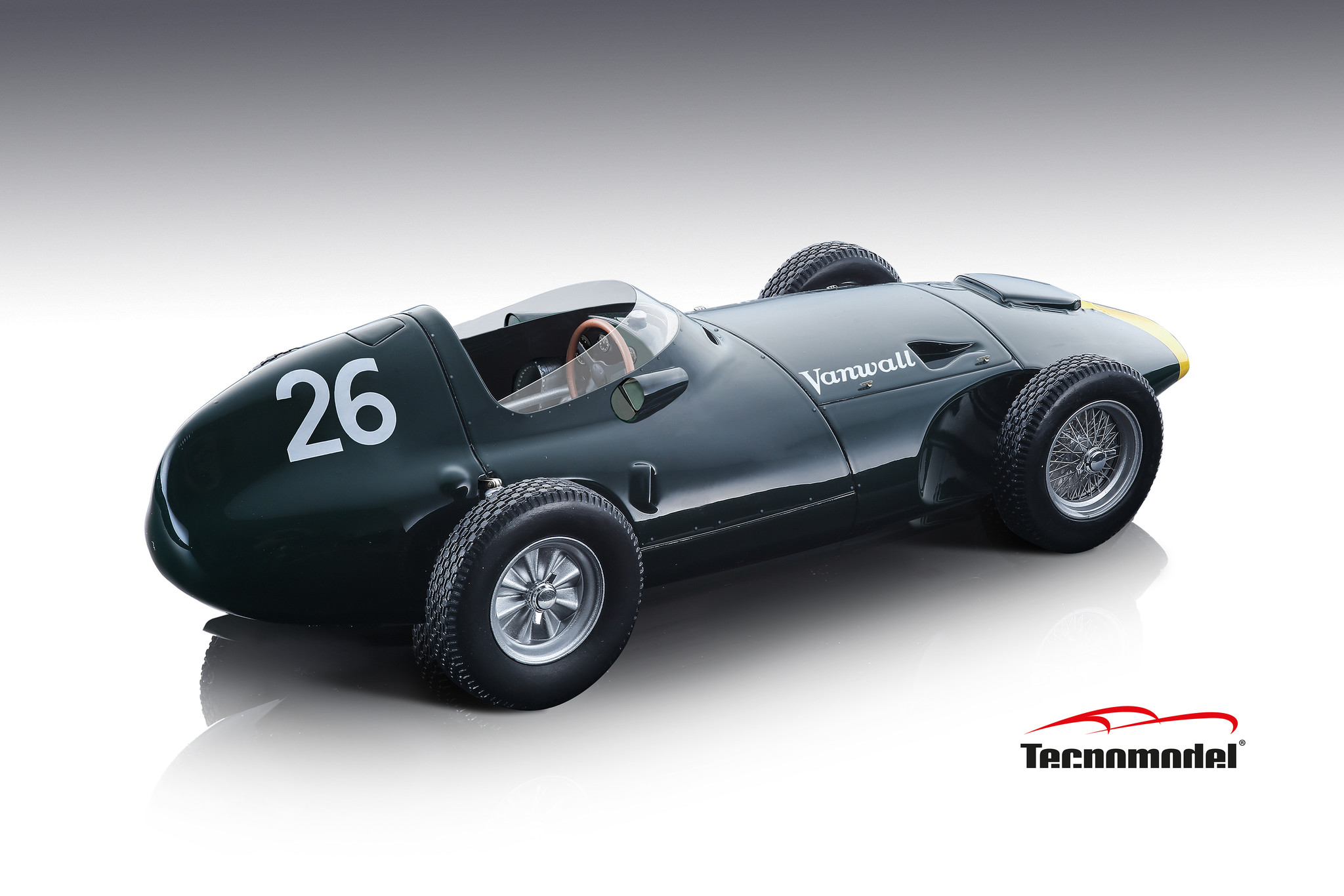 1:18 Vanwall VW5 #26 Stirling Moss Italian GP 1958 Tecnomodel