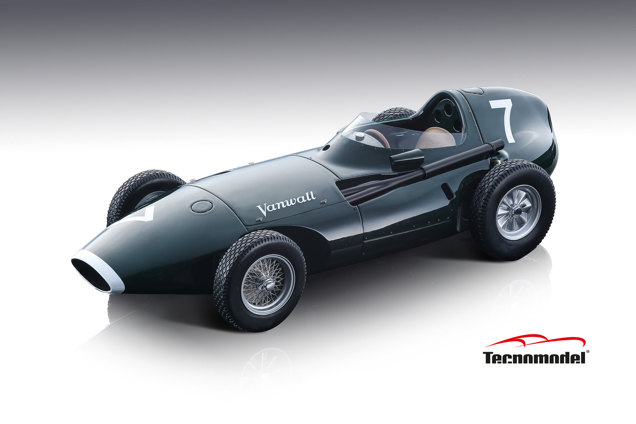 1:18 Vanwall VW5 #7 Stirling Moss British GP 1958 Tecnomodel