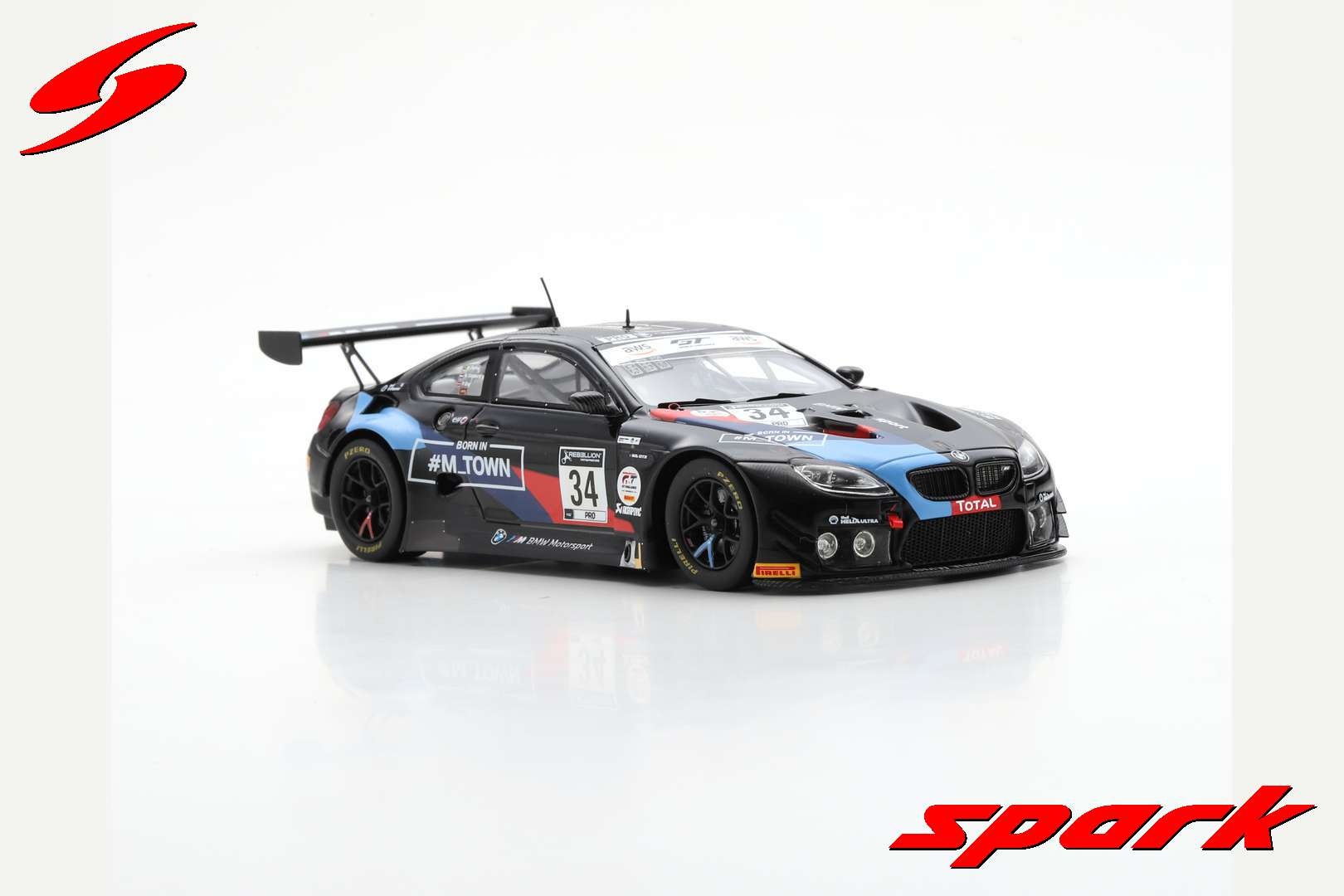 1:43 BMW M6 GT3 #34 Walkenhorst Motorsport 24H Spa 2020 Spark