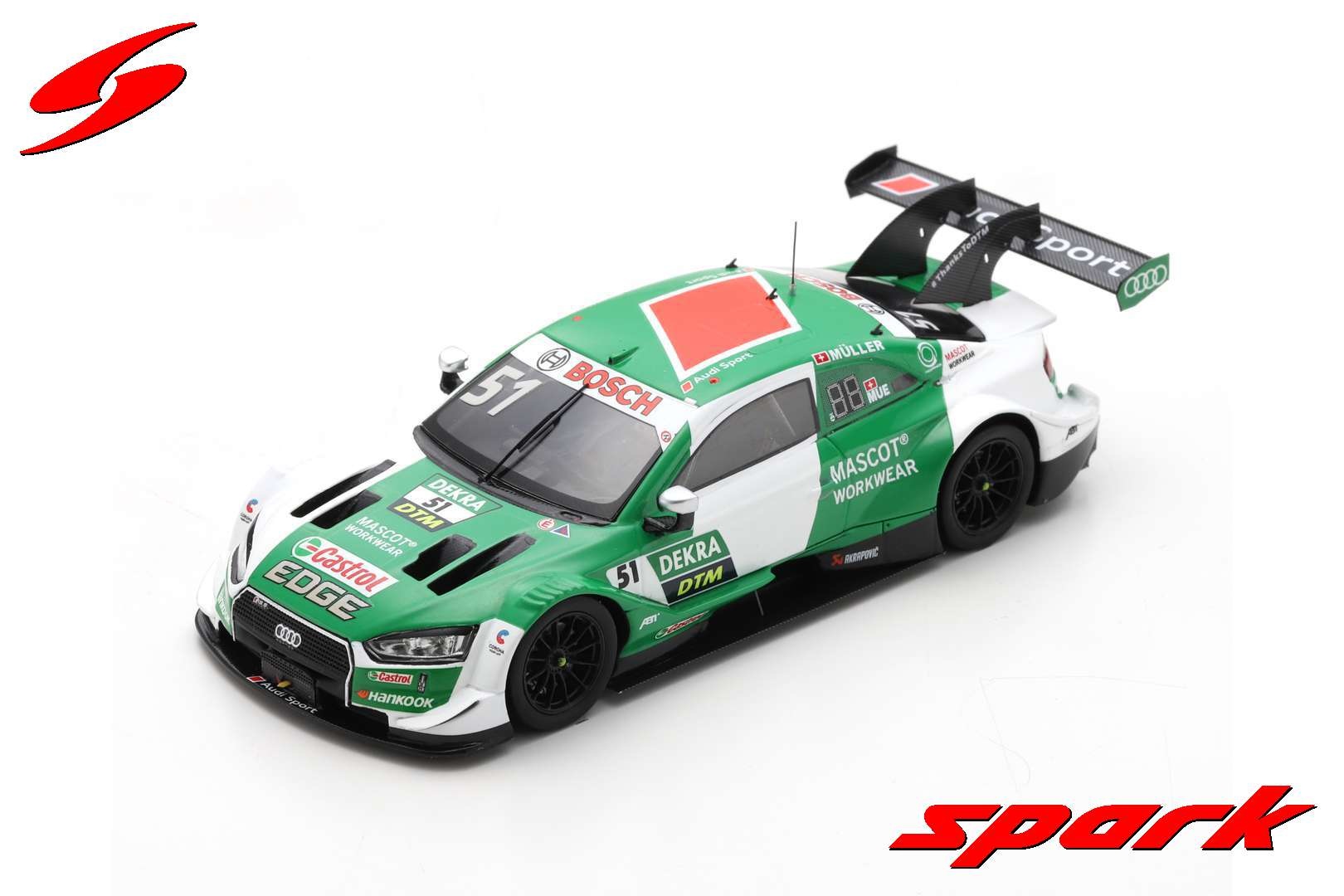 1:43 Audi RS5 DTM Audi Sport Team ABT Sportline 2020 - Nico Müller Spark