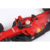 Modellauto 1:18 Ferrari SF21 GP Imola 2021 #16 Charles Leclerc Red Tyres BBR