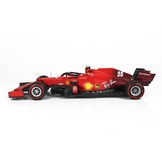 Schaalmodel 1:18 Ferrari SF21 GP Imola 2021 #55 Carlos Sainz Red Tyres