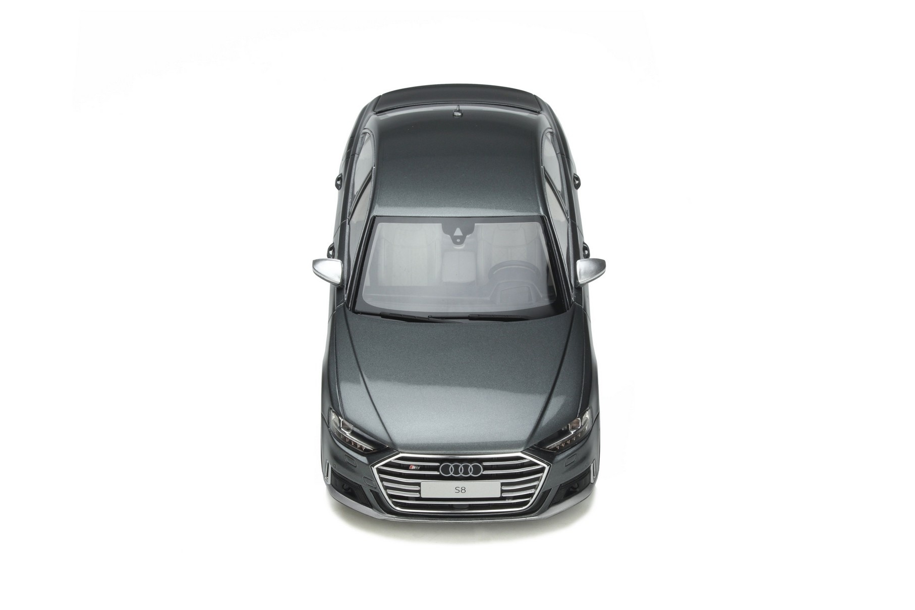 Modellauto 1:18 Audi S8 - Daytona Grey GT Spirit