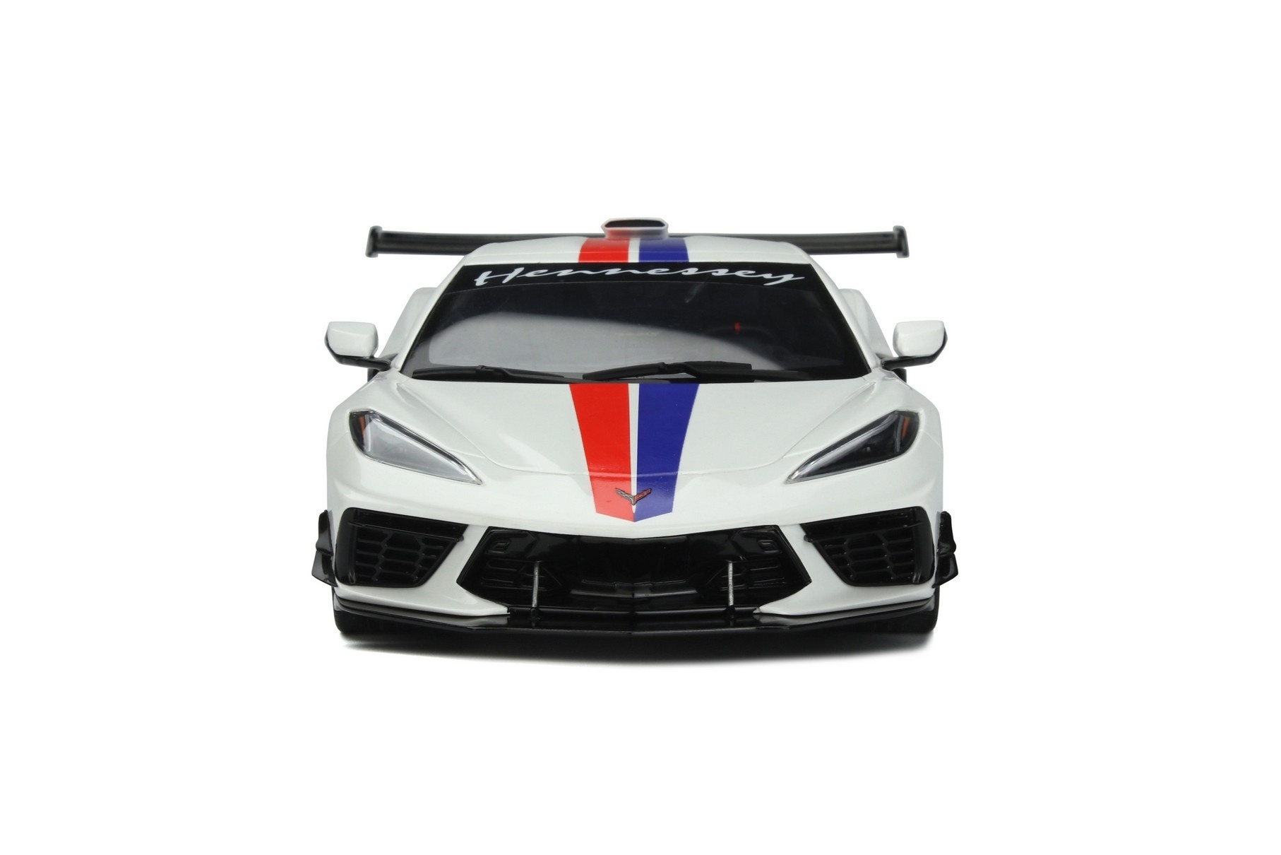 Modellauto 1:18 Hennessey Corvette C8 - Arctic Wite GT Spirit