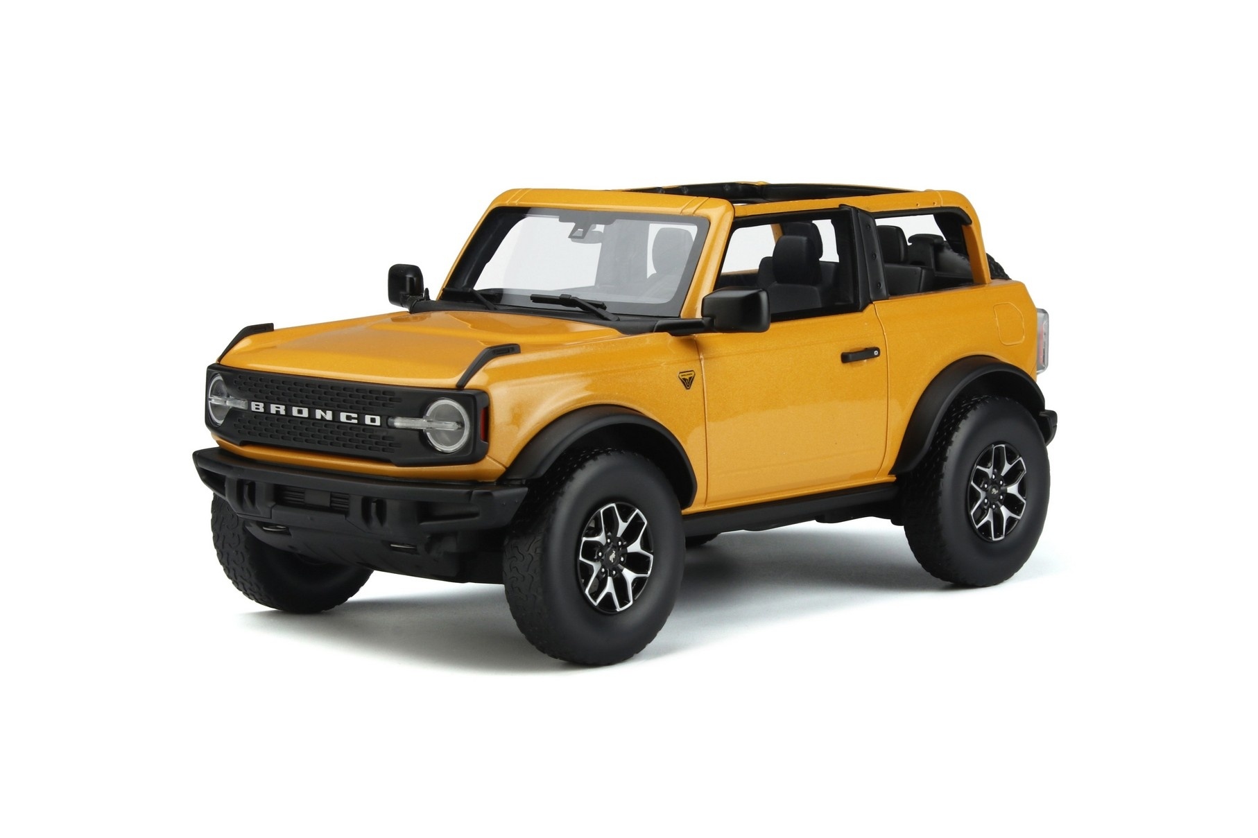 Scalemodel 1:18 Ford Bronco Badlands - Cyber Orange GT Spirit