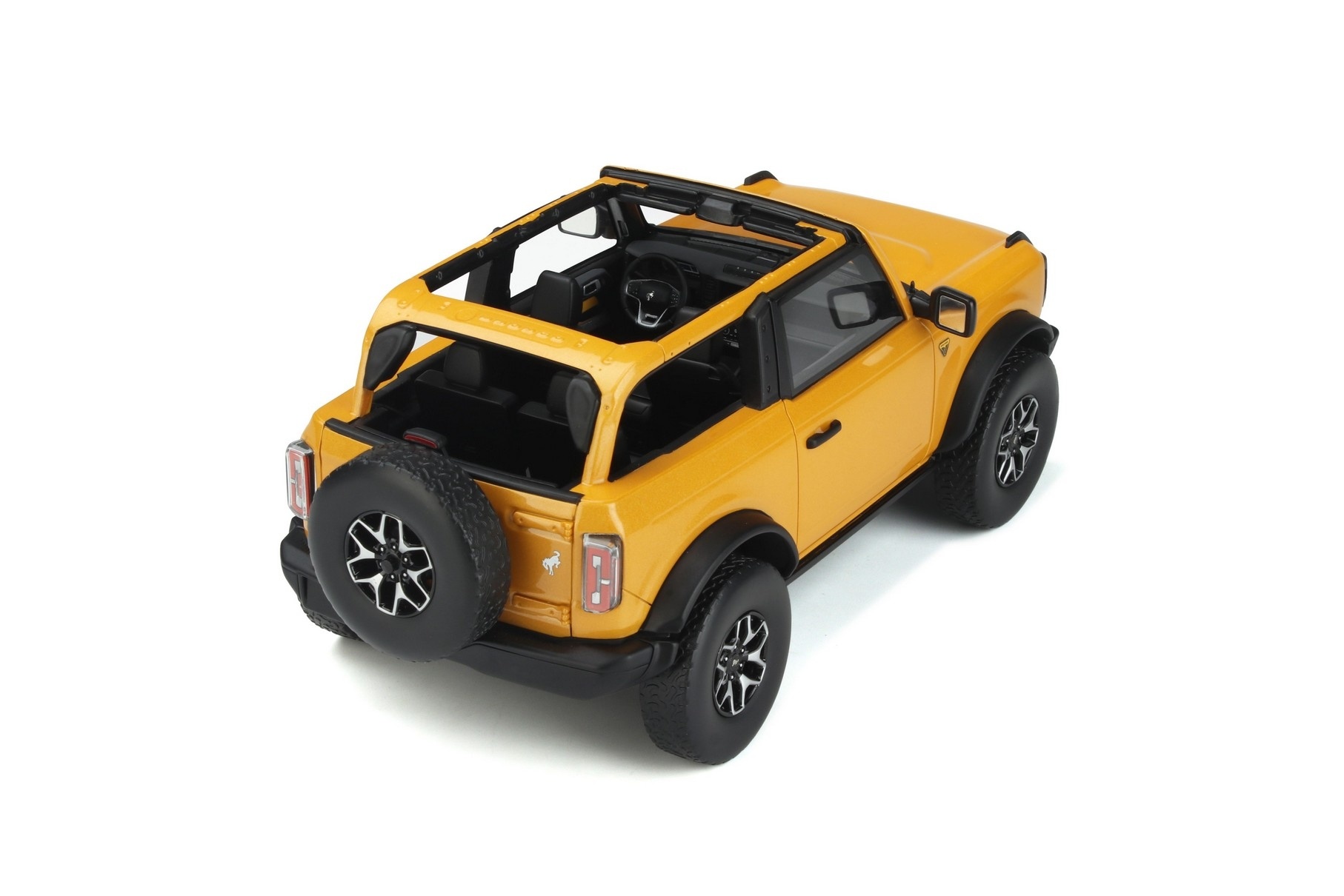 Schaalmodel 1:18 Ford Bronco Badlands - Cyber Orange GT Spirit