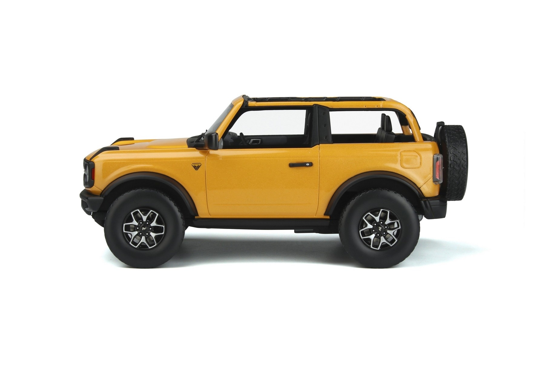 Schaalmodel 1:18 Ford Bronco Badlands - Cyber Orange GT Spirit