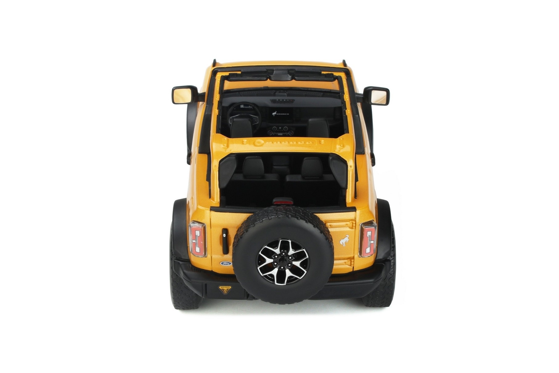 Schaalmodel 1:18 Ford Bronco Badlands - Cyber Orange GT Spirit