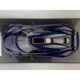Modellauto 1:18 Koenigsegg Regera 'Blue Carbon & Gold Wheels' FrontiArt