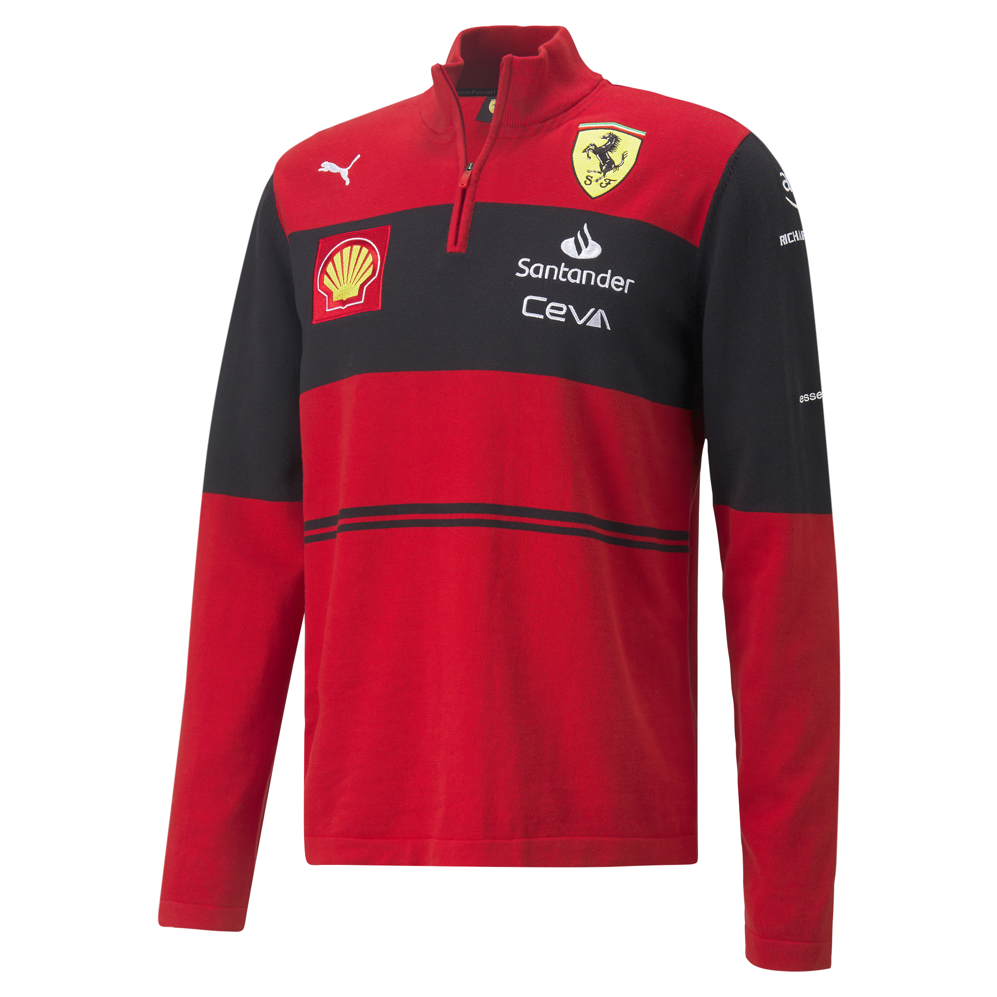 'Adult' 2022 Scuderia Ferrari Half Zip Jumper
