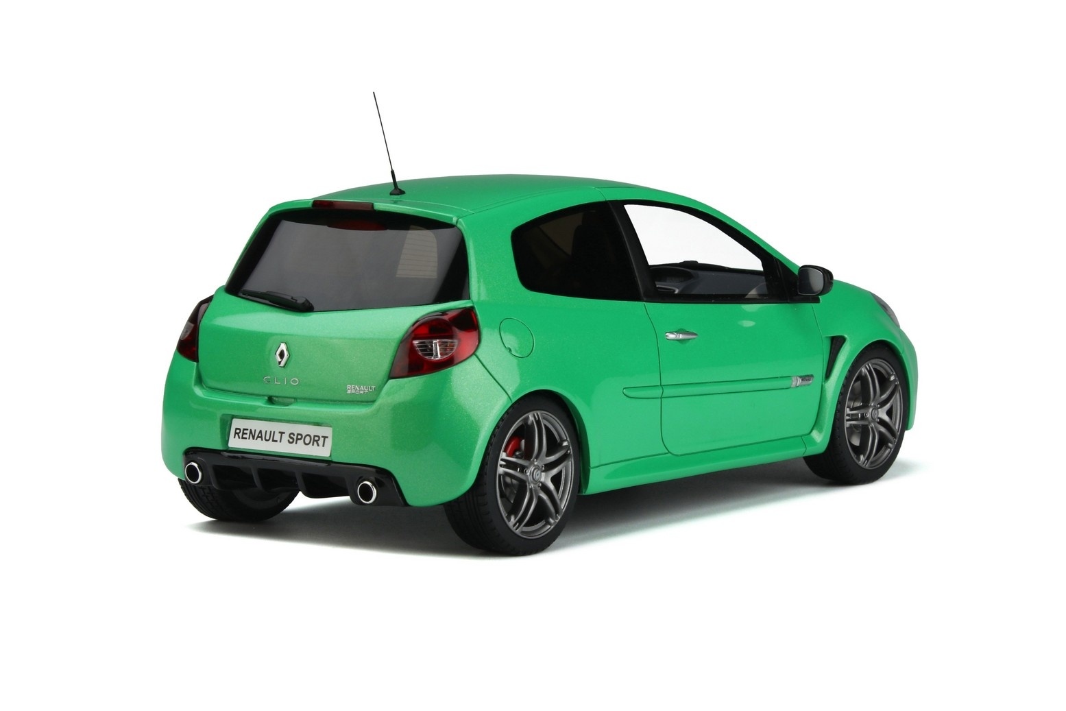 Modellauto 1:18 Renault Clio 3 RS Phase 2 Alien Green 2011 OttoMobile