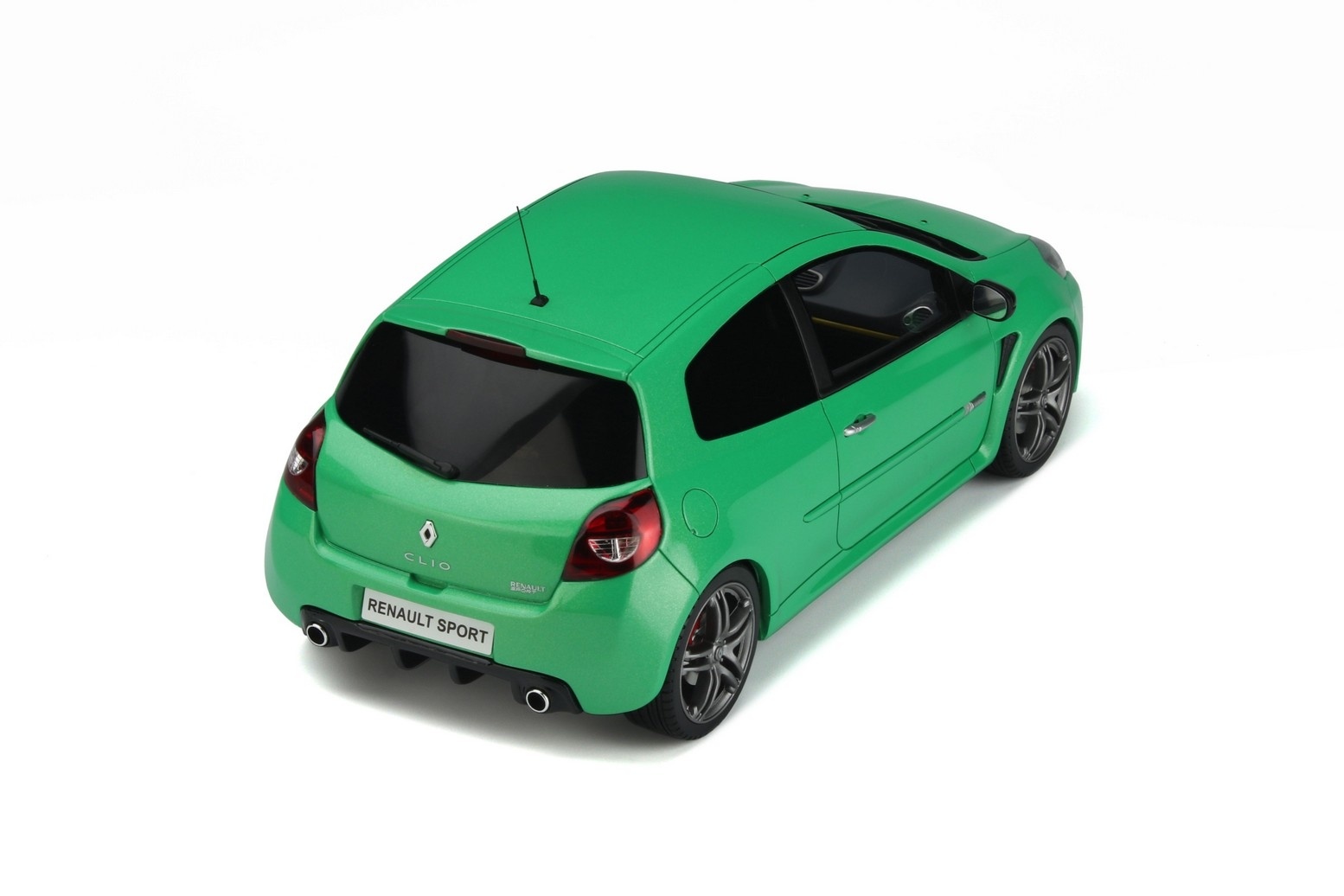 Schaalmodel 1:18 Renault Clio 3 RS Phase 2 Alien Green 2011 OttoMobile