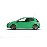 Schaalmodel 1:18 Renault Clio 3 RS Phase 2 Alien Green 2011 OttoMobile