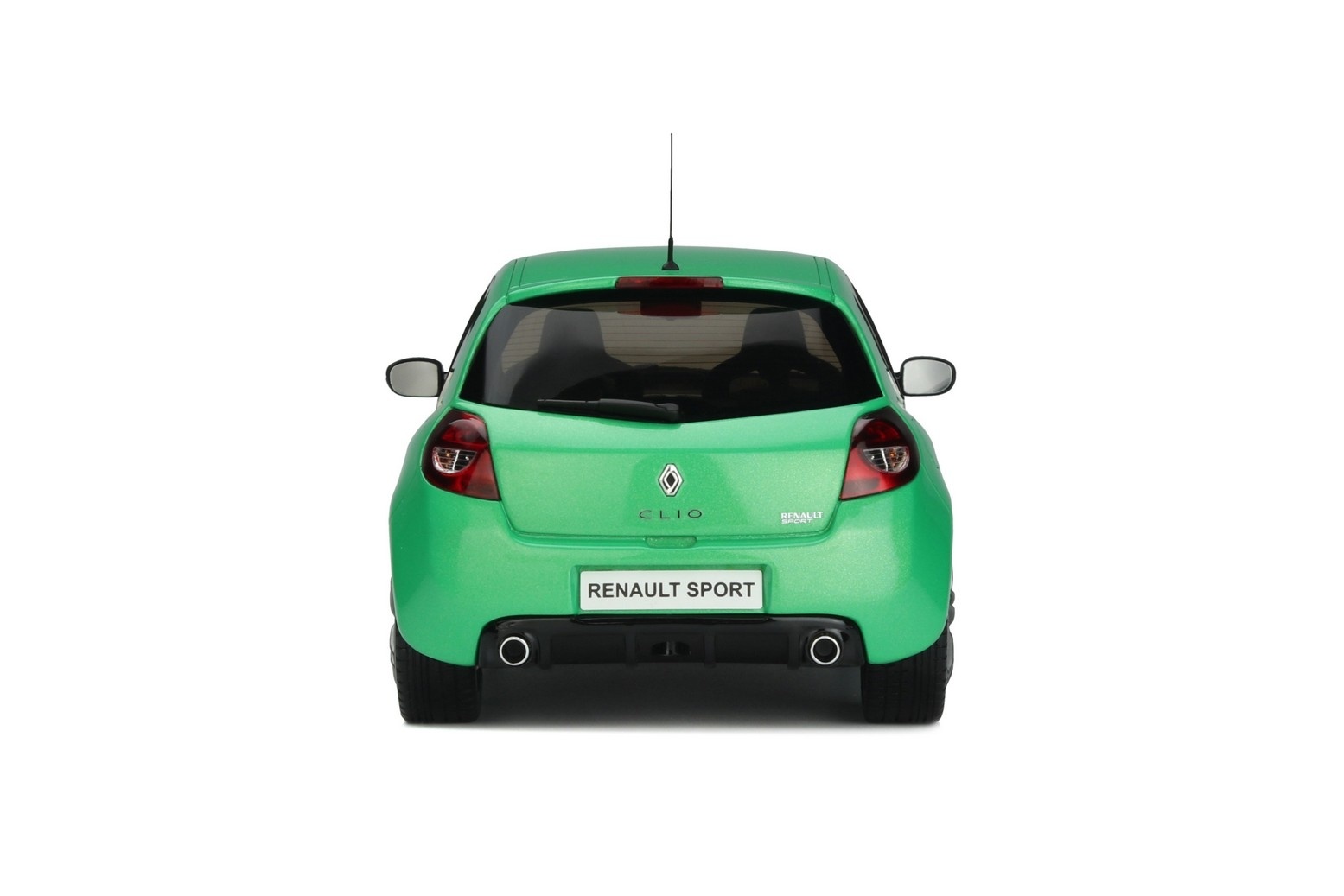 Schaalmodel 1:18 Renault Clio 3 RS Phase 2 Alien Green 2011 OttoMobile