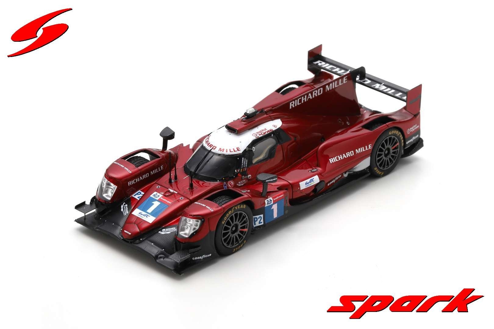 Schaalmodel 1:43 Oreca 07 - Gibson #1 Richard Mille Racing Team 24H Le Mans 2021 Spark