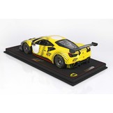 1:18 Ferrari 488 Modificata Presentation Black / Yellow BBR