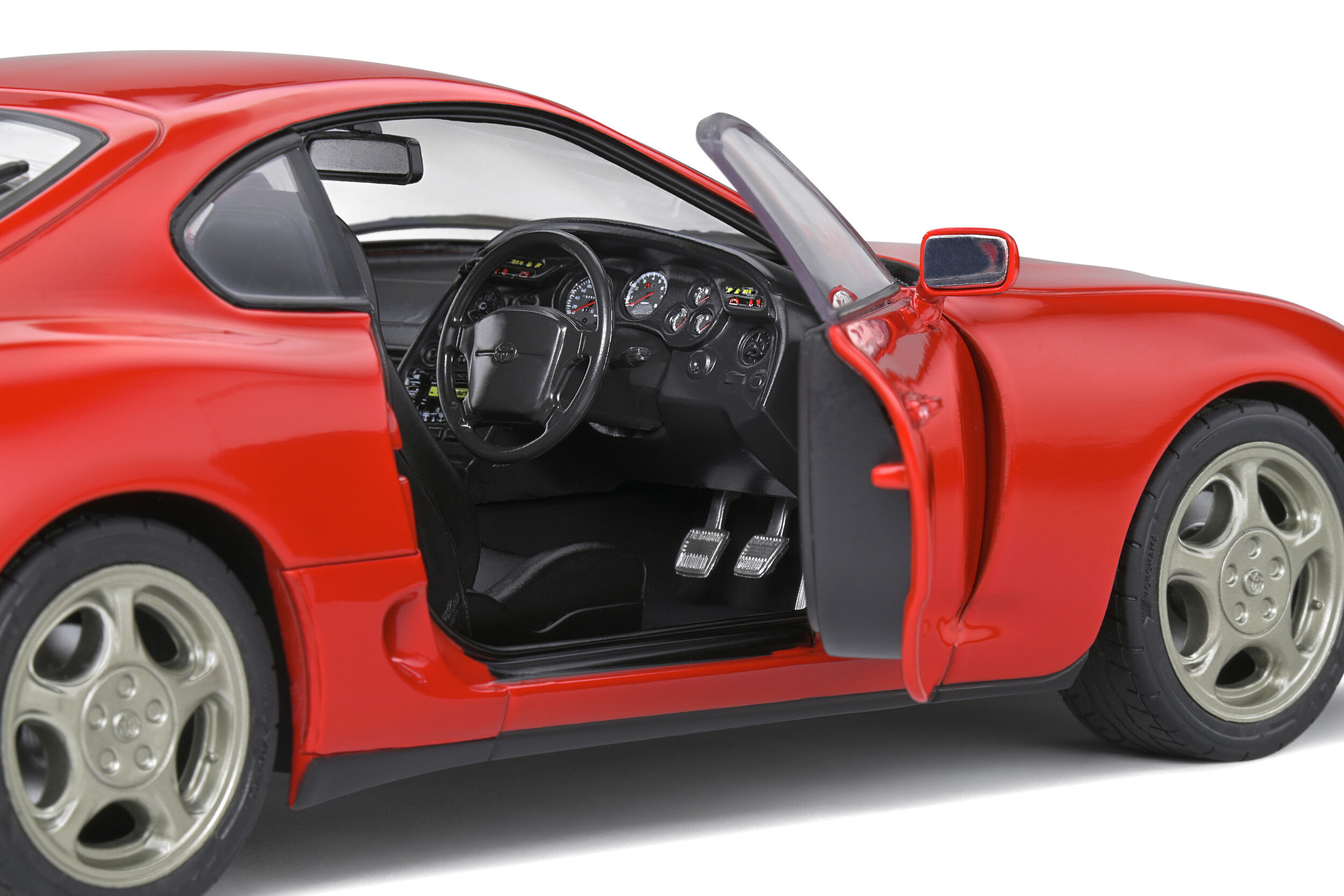 1:18 Toyota Supra MK4 (A80) Renaissance Red Solido