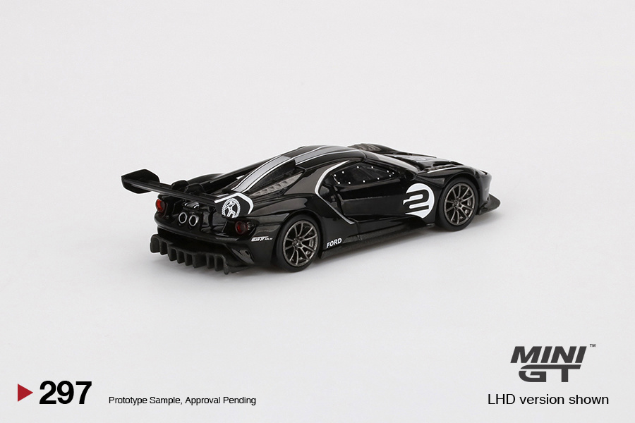 1:64 Ford GT mkII '006' Shadow Black MiniGT
