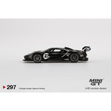 1:64 Ford GT mkII '006' Shadow Black MiniGT
