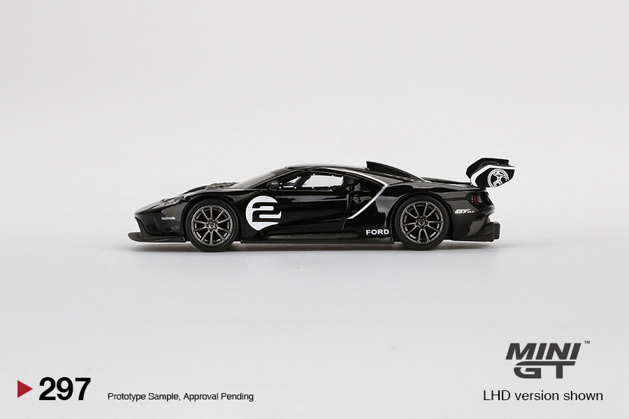 1:64 Ford GT mkII '006' Shadow Black MiniGT