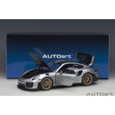 1:18 Porsche 911 GT2 RS - Weissach Package - GT Silver AutoArt