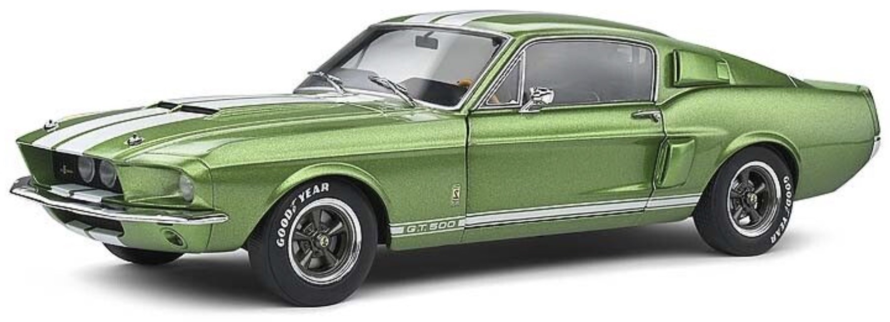 1:18 Ford Mustang GT500 Light Green Solido