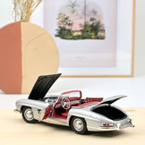 1:18 Mercedes 300 SL Roadster 1957 Silver Norev