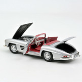 1:18 Mercedes 300 SL Roadster 1957 Silver Norev