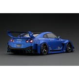 1:18 LB-Silhouette WORKS GT Nissan 35GT-RR Blue Ignition Models