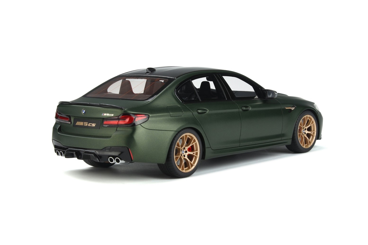 1:18 BMW M5 (F90) CS - Individual Frozen Deep Green Metallic GT Spirit