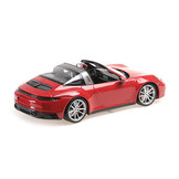 1:18 Porsche 911 (992) Targa 4 GTS 2021 Red Minichamps