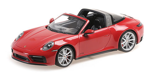 Porsche 1:18 Porsche 911 (992) Targa 4 GTS 2021 Red