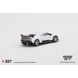 1:64 Bugatti Centodieci White MiniGT