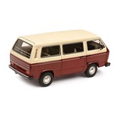 1:18 Volkswagen T3a rood / beige Schuco