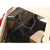 1:18 Volkswagen T3a rot / beige Schuco