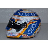 1:2 Bell Helmets Nicholas Latifi 'Monaco 2021' Williams Racing 750th Grand Prix