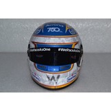 1:2 Bell Helmets Nicholas Latifi 'Monaco 2021' Williams Racing 750th Grand Prix