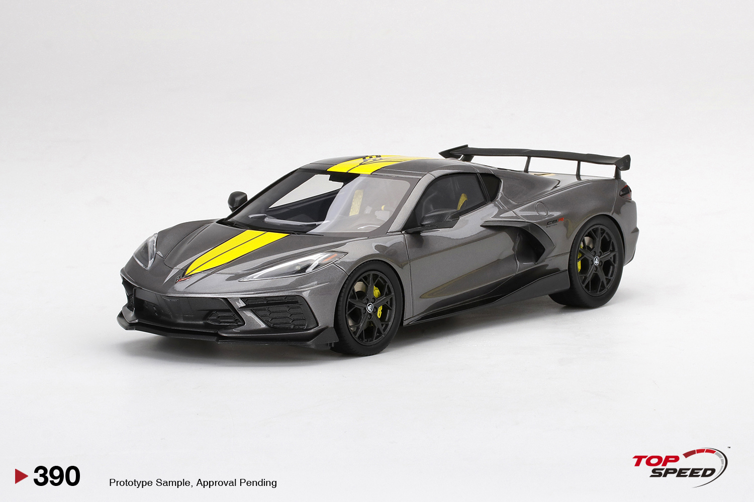 1:18 Chevrolet Corvette Stingray IMSA GTLM Championship Edition Hypersonic Gray TopSpeed Models