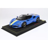1:18 Ferrari SF90 Stradale Azzurro Dino BBR