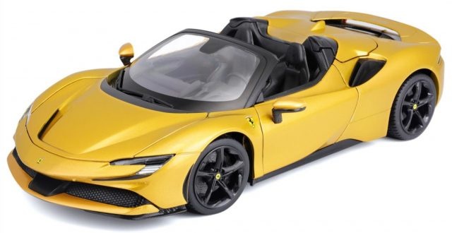 1:18 Ferrari SF90 Spider Gold Bburago